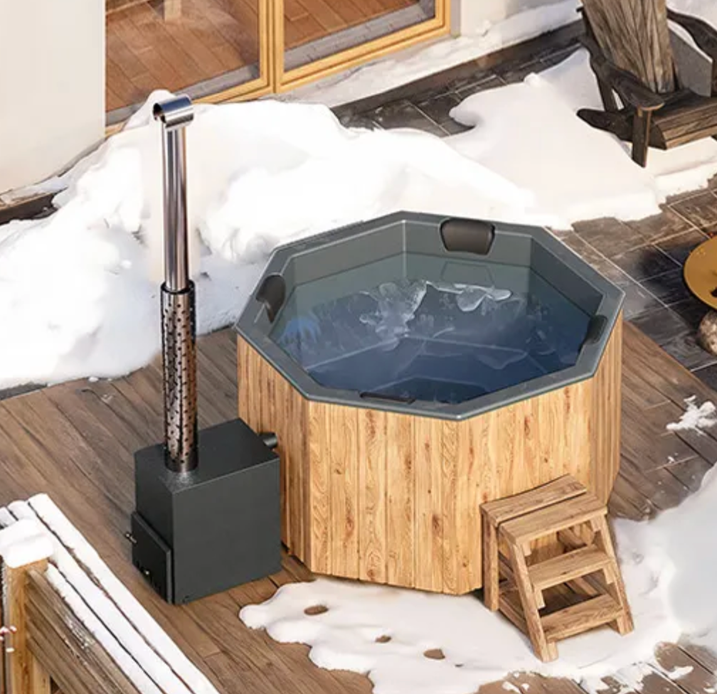 Fiberglass Hot Tub Octa For 6 persons 1,8×1,8m