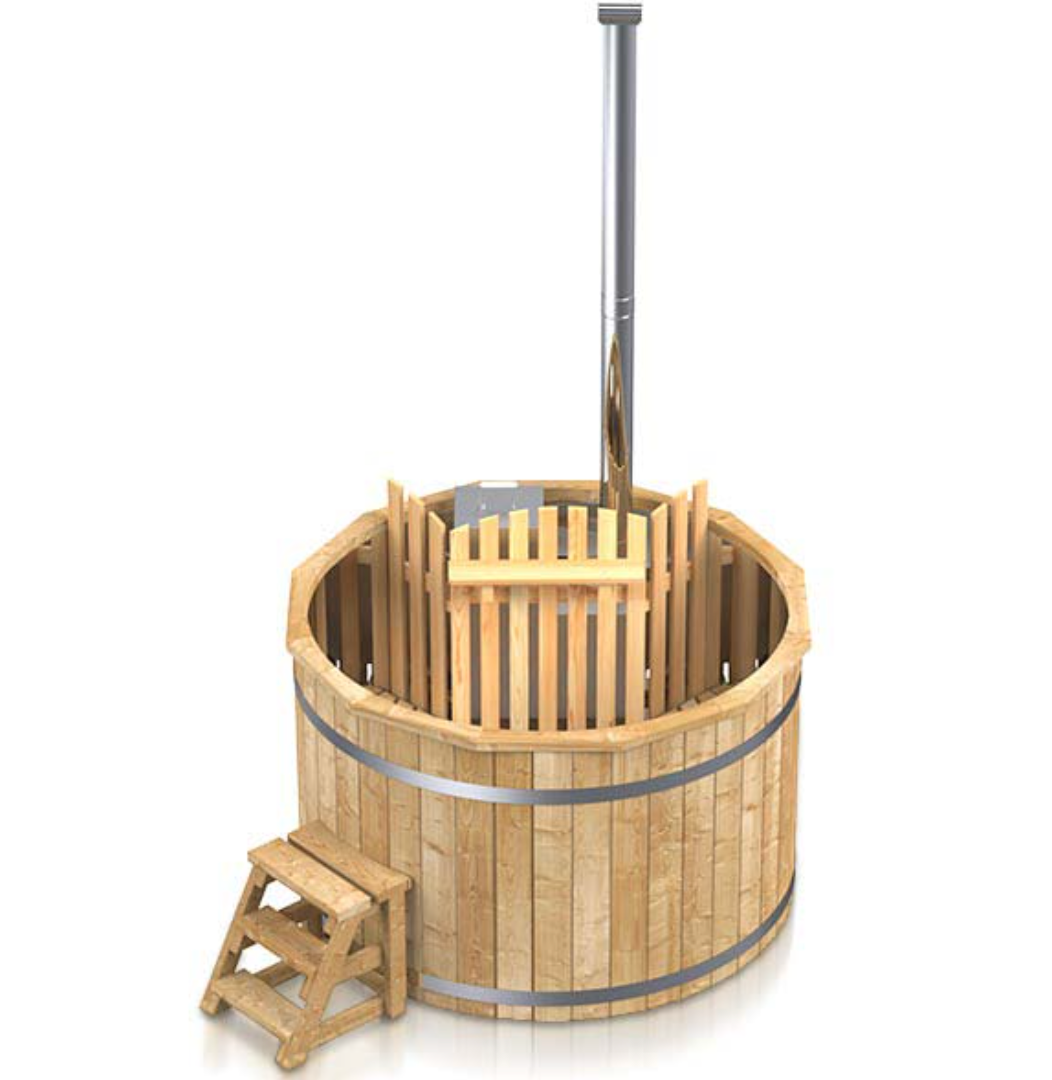 Stainless Steel Hot Tub 3-8 persons