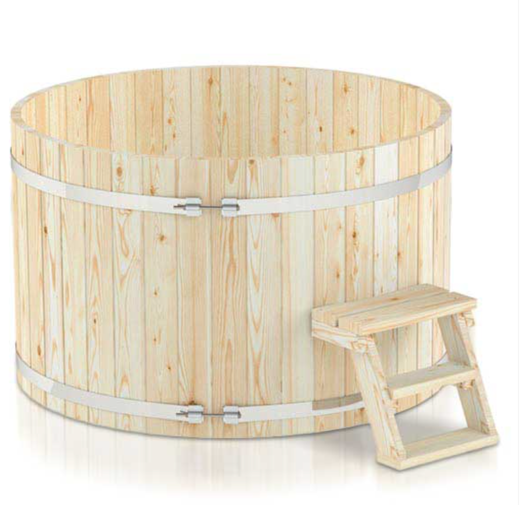 Wooden Hot Tub Without Heater