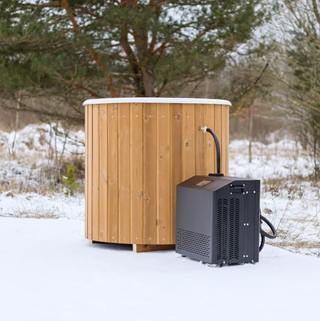 Fiberglass Cold Plunge Tub for One