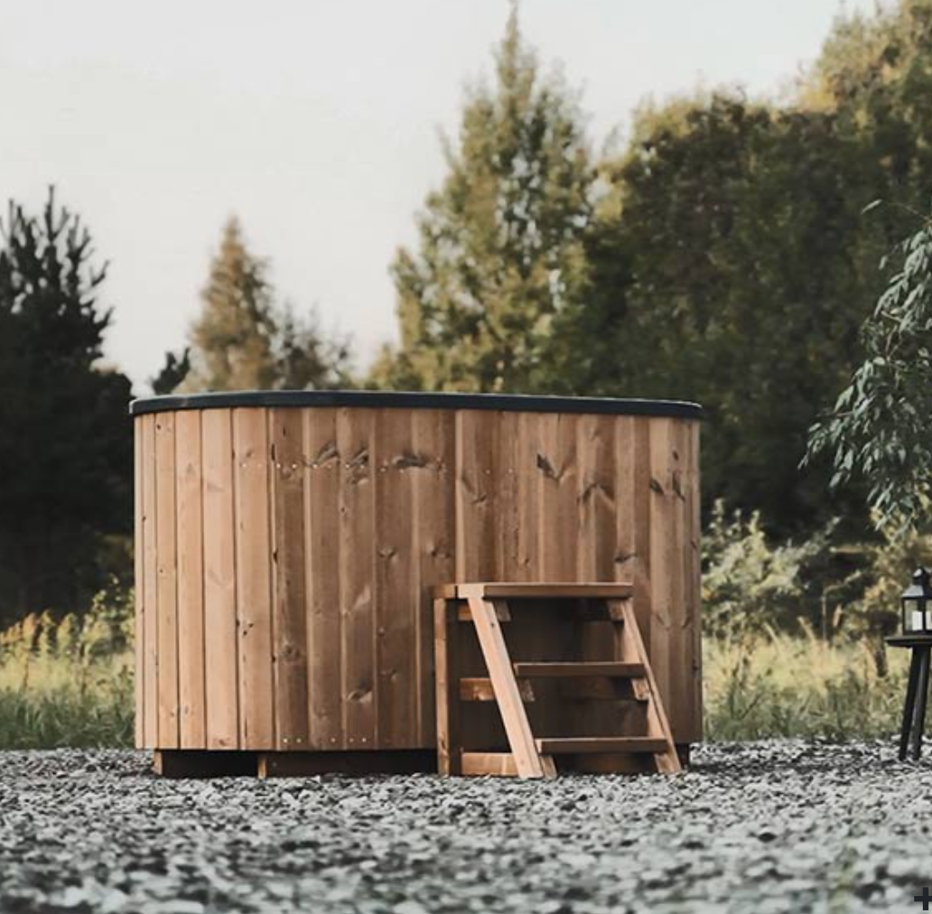 Cold Plunge Tub from fiberglass for 2 persons
