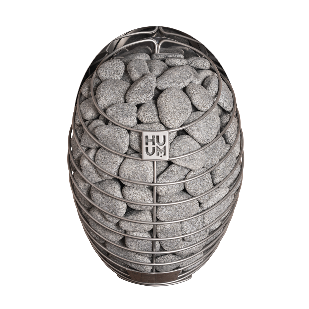 Oval Outdoor Sauna S424 – for 6 persons