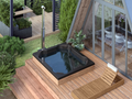 Fiberglass Hot Tub Quattro For 8 persons 2,0×1,7m
