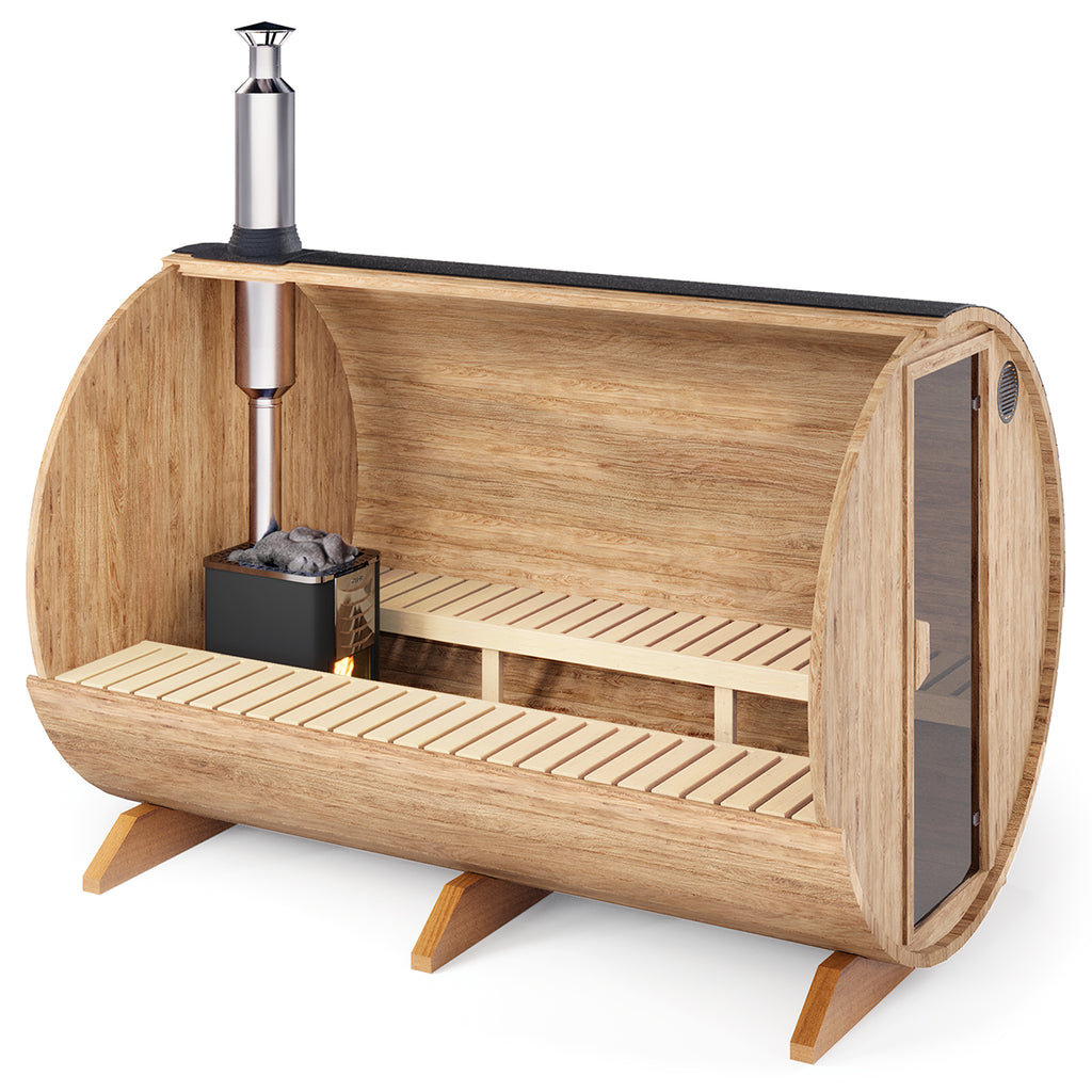 Barrel Sauna S3 – 3.0m for 6 persons