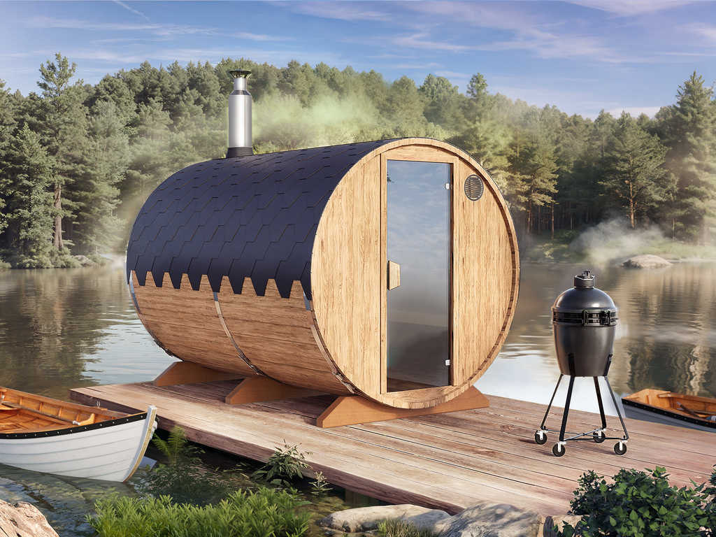 Barrel Sauna S3 – 3.0m for 6 persons