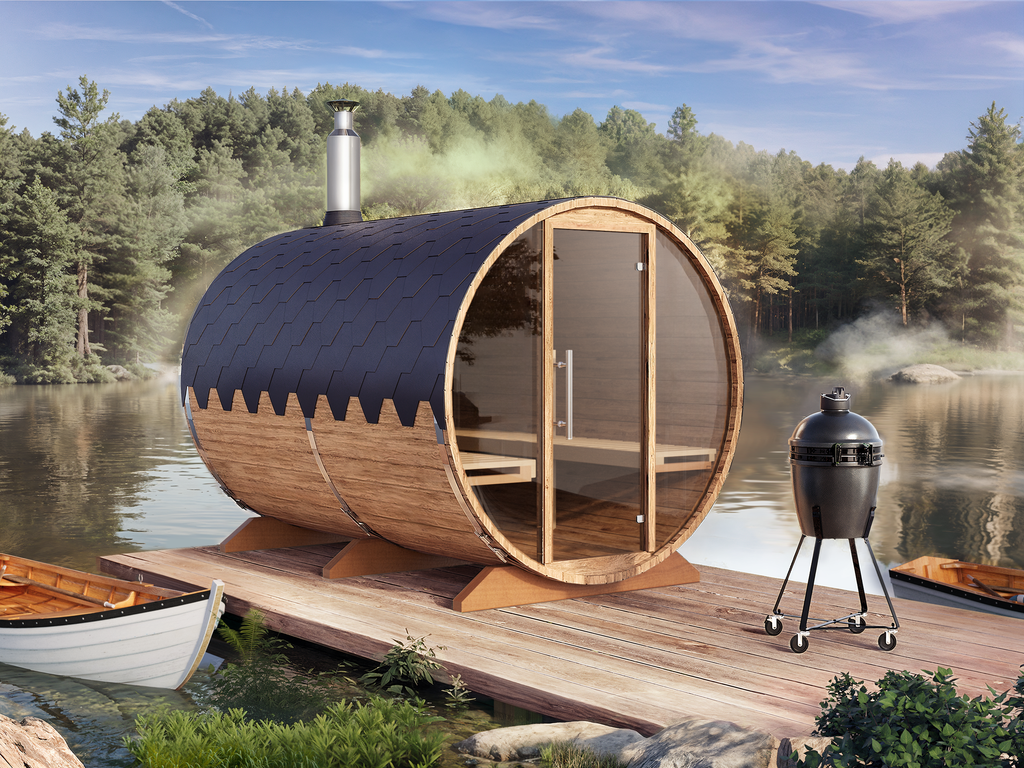 Barrel Sauna S3 – 3.0m for 6 persons