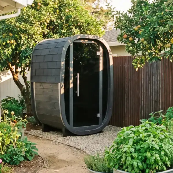 Cube Solo Vertical Outdoor Sauna SM12