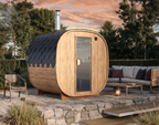 Cube Barrel Sauna SQR2– 2/2.3m for 4 persons