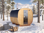 Cube Barrel Sauna SQR3 – 3m for 6 persons