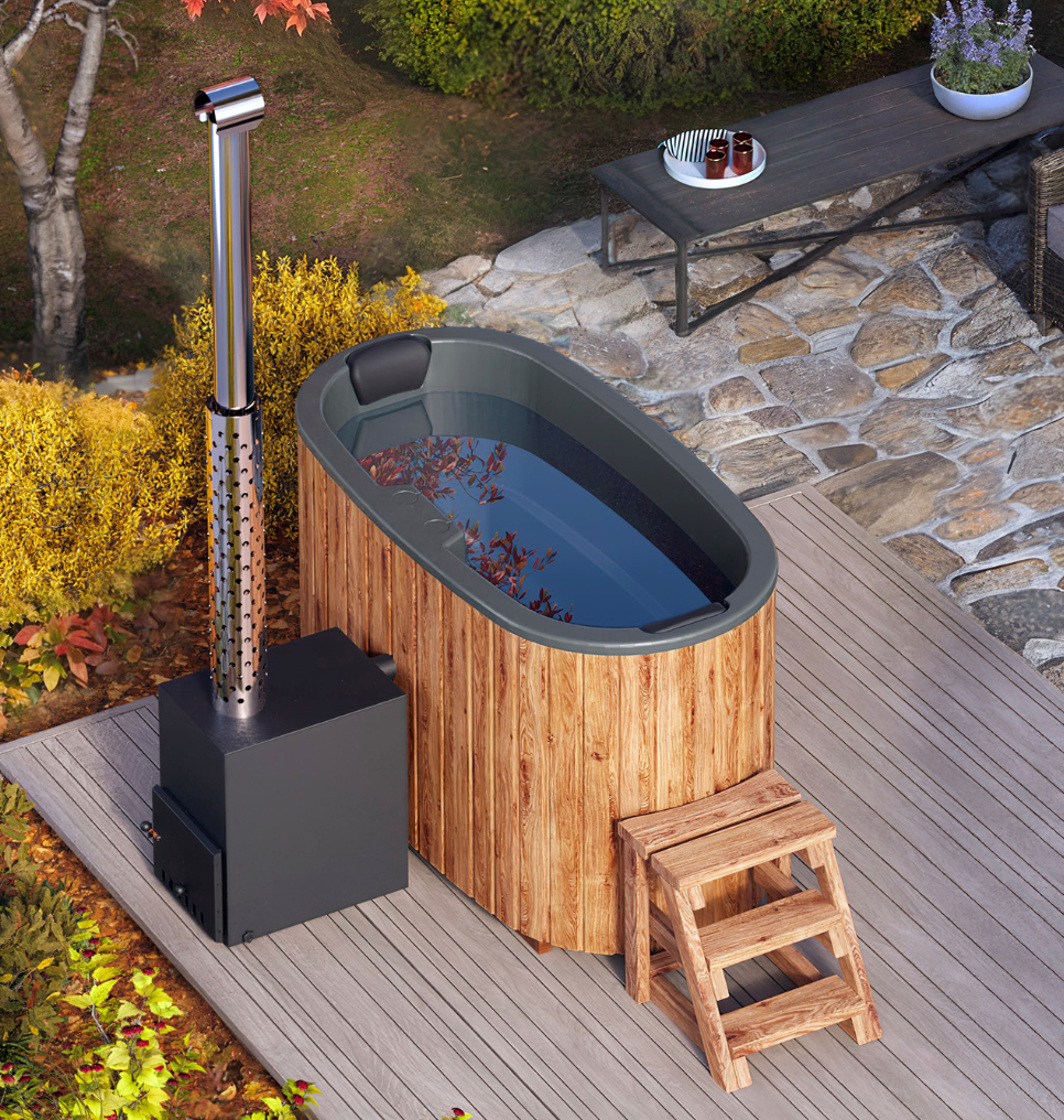 Fiberglass Hot Tub OVAL