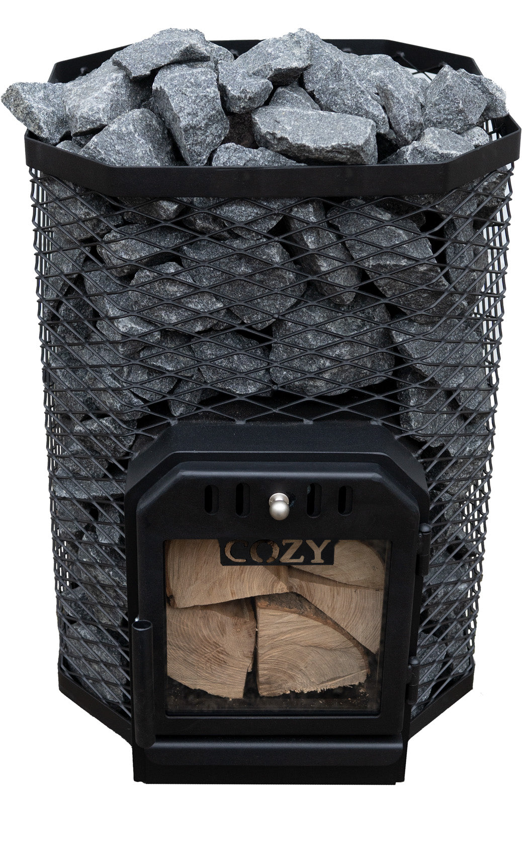 Oval Outdoor Sauna S424 – for 6 persons