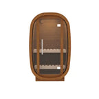 Cube Solo Vertical Outdoor Sauna SM12