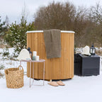 Fiberglass Cold Plunge Tub for One