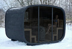 Vision Sauna – Oval Outdoor Sauna for 8 persons