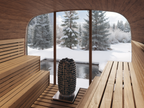 Vision Sauna – Oval Outdoor Sauna for 8 persons