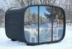 Vision Sauna – Oval Outdoor Sauna for 8 persons