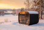 Vision Sauna – Oval Outdoor Sauna for 8 persons